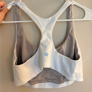 lululemon athletica White Sports Bra